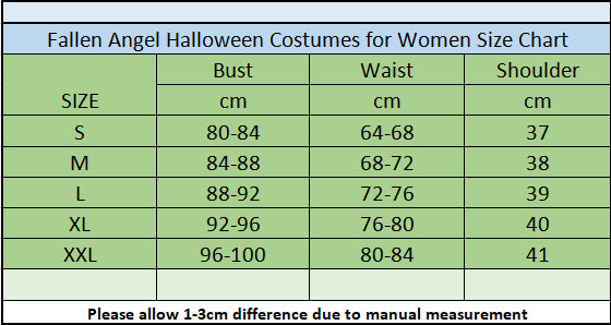 Gefallener Engel Halloween Kostüme