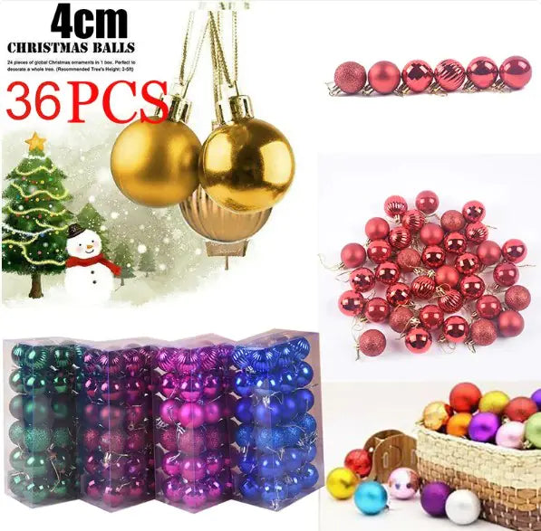 Christmas Color Ball Set