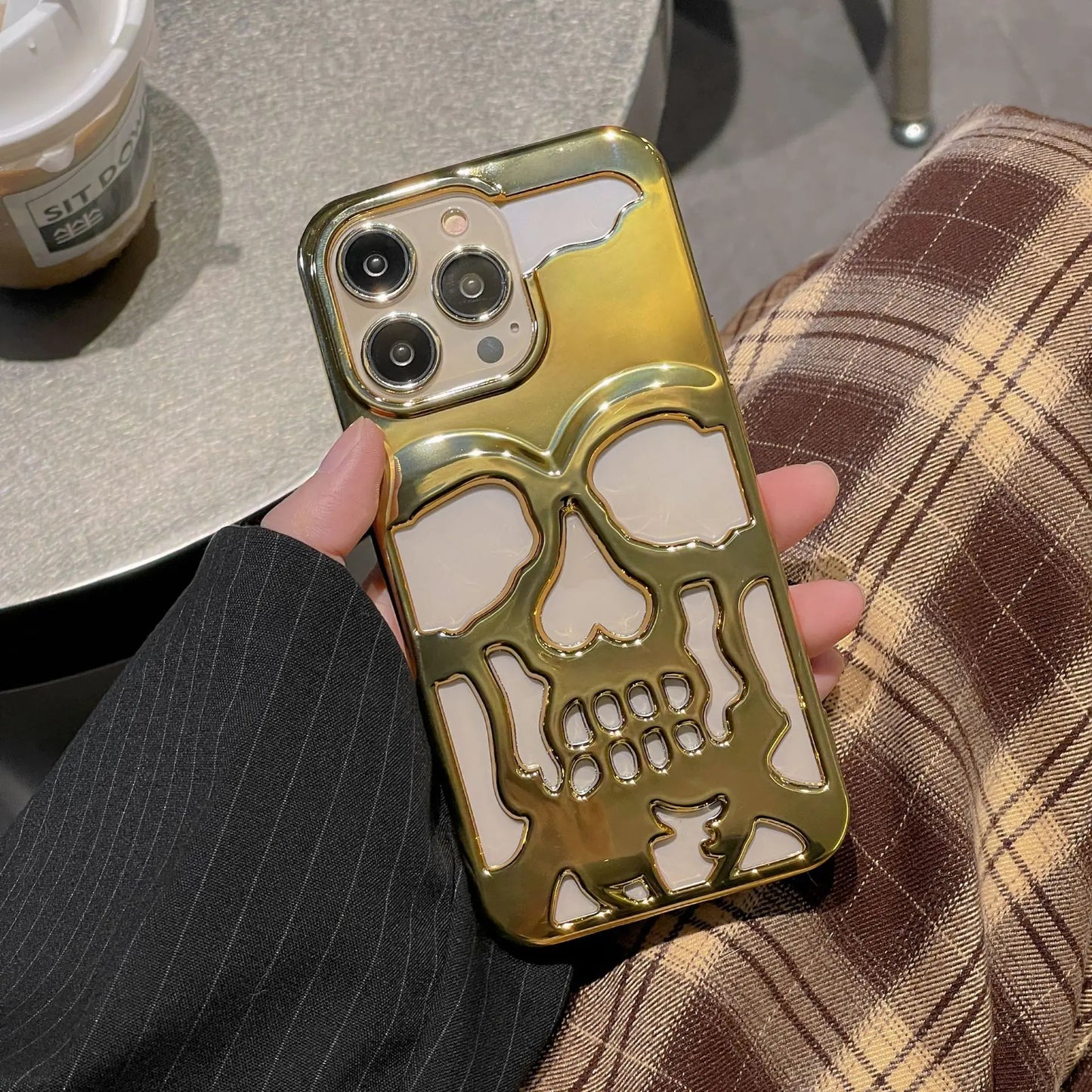 Halloween Skull Design Style Case For iPhone