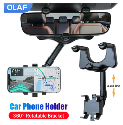 360 Degrees Rotatable Smart Phone Holder for Car Mount