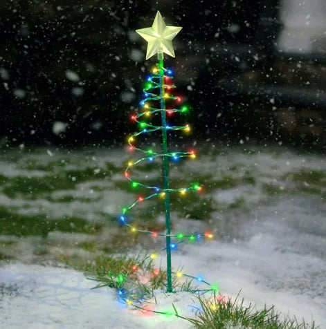 Outdoor Christmas Tree Courtyard Lights