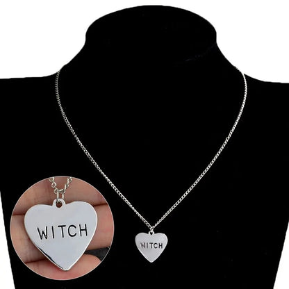 Witchcraft Wiccan Halloween Goth Necklace