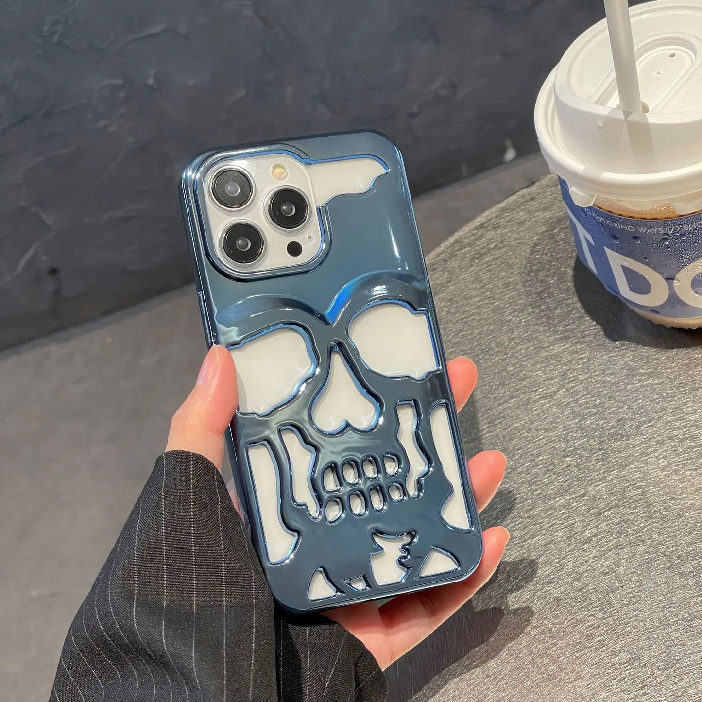 Halloween Skull Design Style Case For iPhone