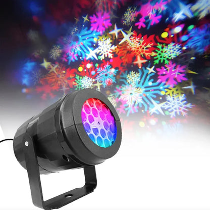 16-Pattern Christmas Projector Lamp