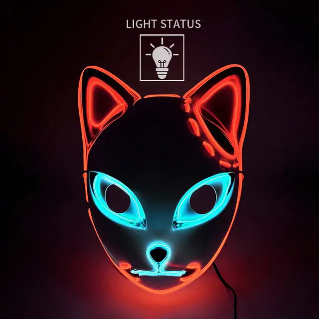 Halloween LED Cat Mask