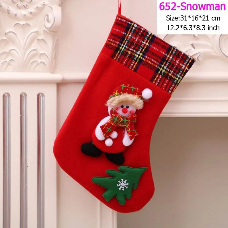 Santa Snowman Pendant Christmas Ornaments