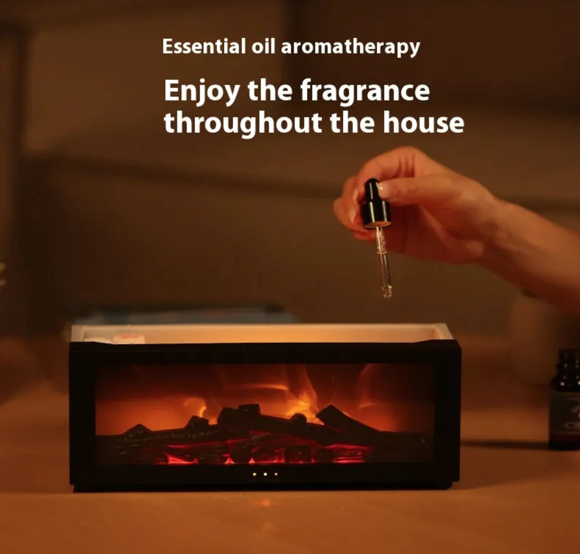 3D Flame Aromatherapy Diffuser